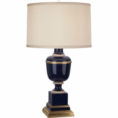 Tole Accent Lamp - Cobalt
