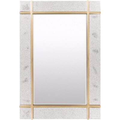 Soho Mirror - Gold Embelished