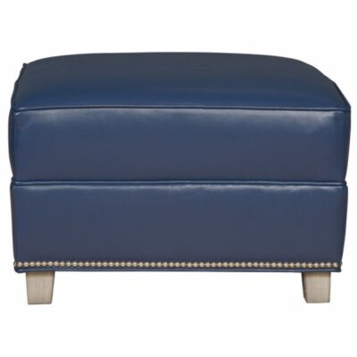 Viktor Leather Ottoman
