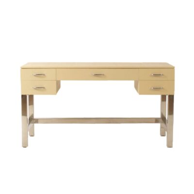 Polished Stainless Steel Desk
