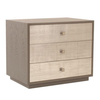 Three Drawer Nightstand  Three Drawer Nightstand