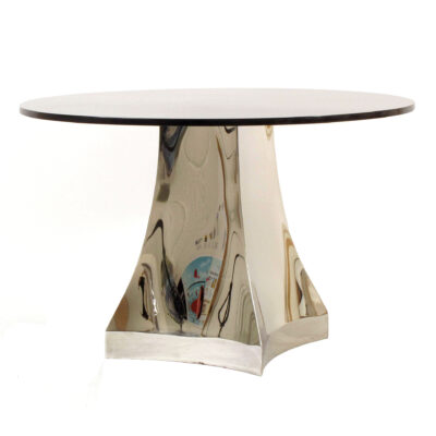 Polished Metal Table Base