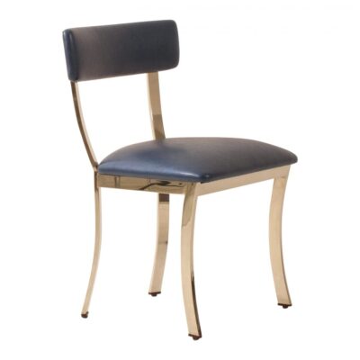 Metal Klismos  Sidechair