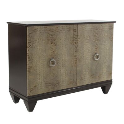 Leather Wrapped Sideboard
