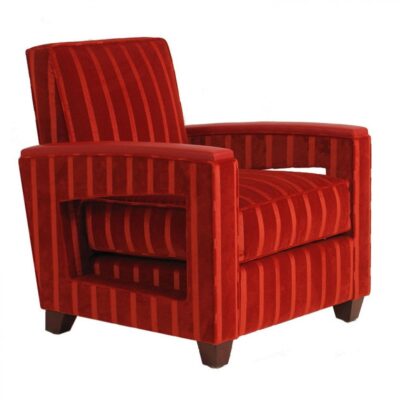 Open Arm  Lounge Chair