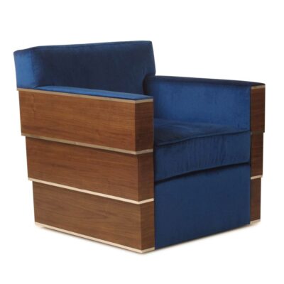 Stepped Swivel  Lounge Chair