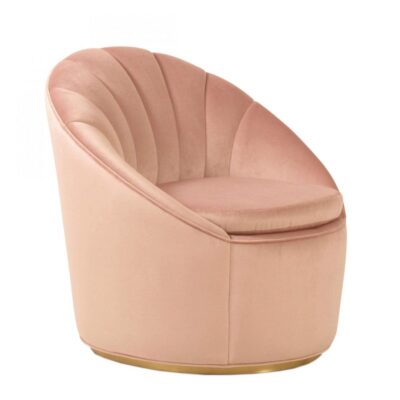 Scalloped  Lounge Chair