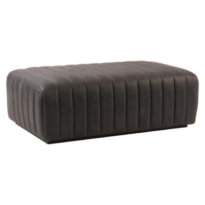 Channel Tufted  Ottoman