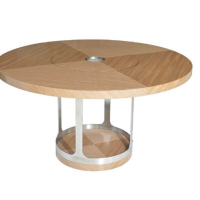 Arche Dining Table (with Inset Lazy Susan)
