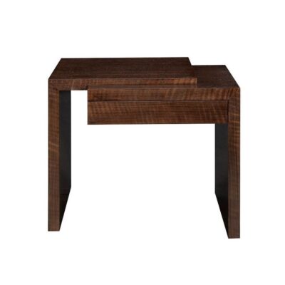 Shale End Table With Drawer