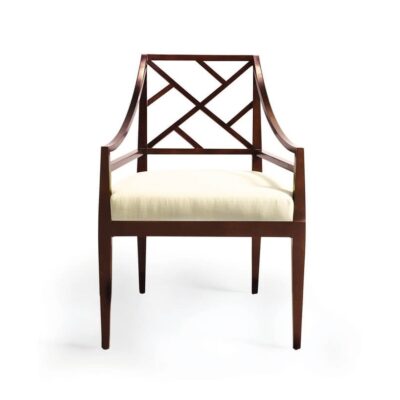 Rosenau Wood Back Arm Chair