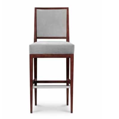 Upholstered Back Bar Stool