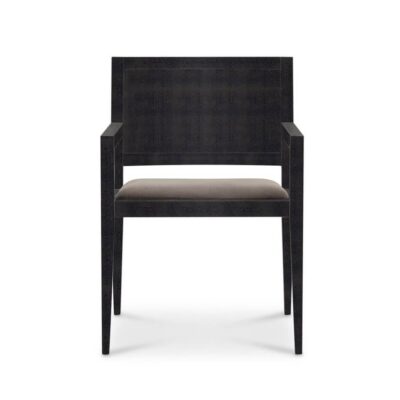 Wood Back Arm Chair