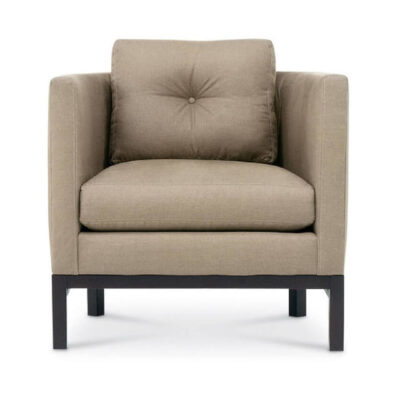 Curved Back Lounge Chair