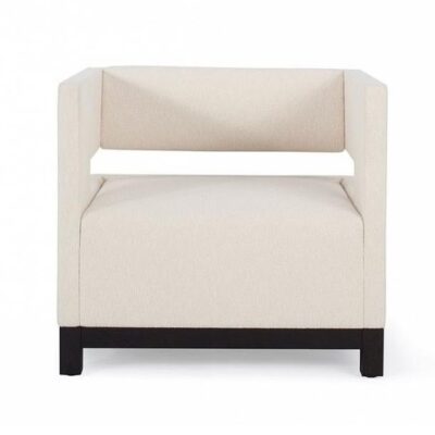 Fully Upholstered Cube Chair