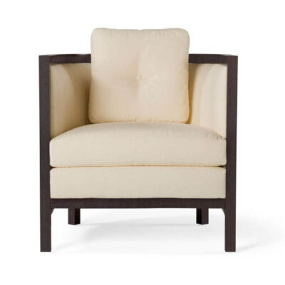 Curved Back Lounge Chair