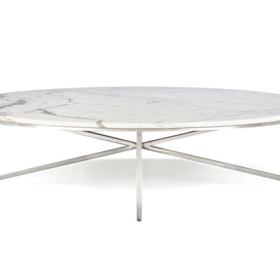 Cocktail Table With Marble Top