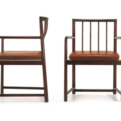 Open Back Arm Chair
