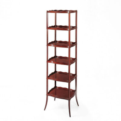 Tiered Curio With Galleries