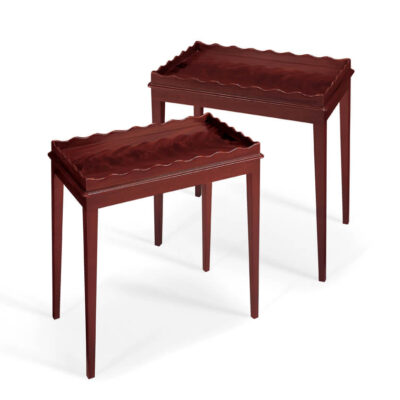 Side Table With Gallery
