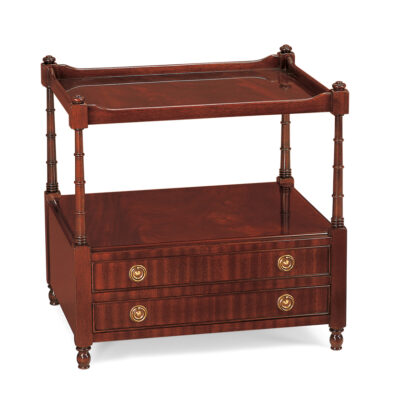 Side Table With Two Drawers