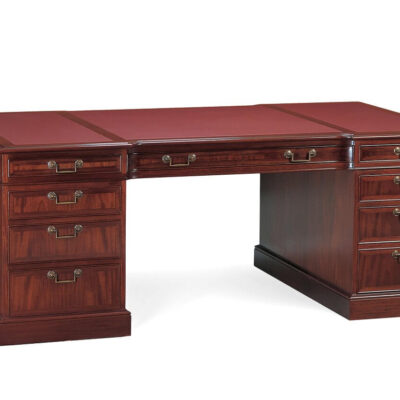 Partners Desk With Eight Drawers