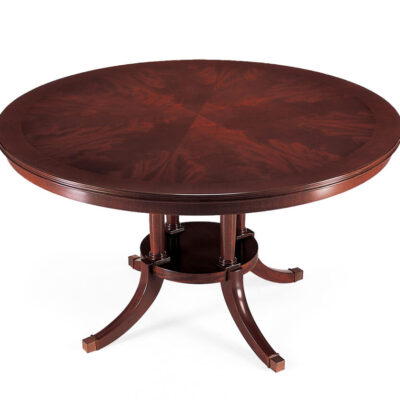 Regency Style Round Dining Table