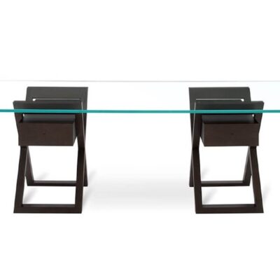 Dining Table With Glass Top And Drawers