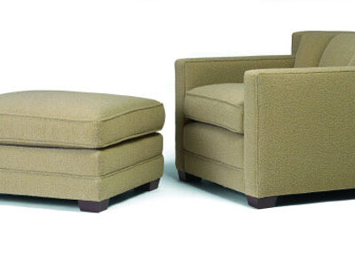 Comstock Chair & Ottoman