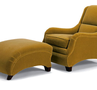 Swoop Chair & Ottoman
