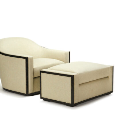 Piedmont Swivel Chair & Ottoman