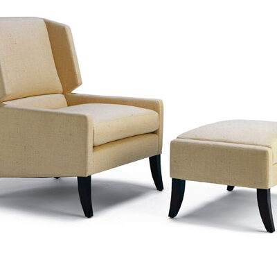 Lancaster Wing Chair & Ottoman