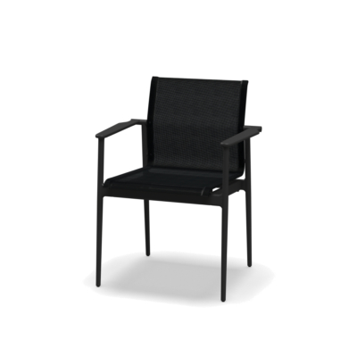 Stacking Chair With Aluminium Arms