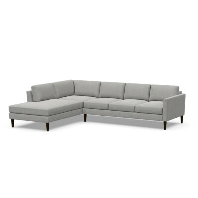 Soft Curve Arm Sectional