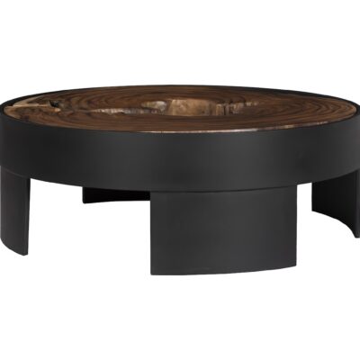 Framed Coffee Table Round, Open Base, Large