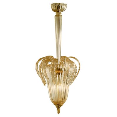 Small Palm Chandelier