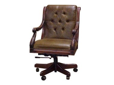 J. Neal Collection Tufted Executive Swivel