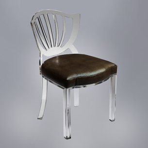 Shield Back Chair