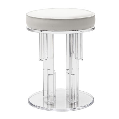 Icicle Vanity Stool